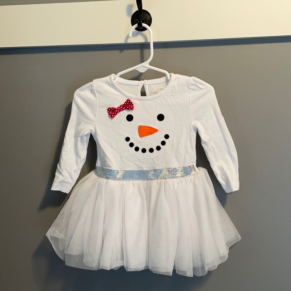 Baby Snow Man Dress